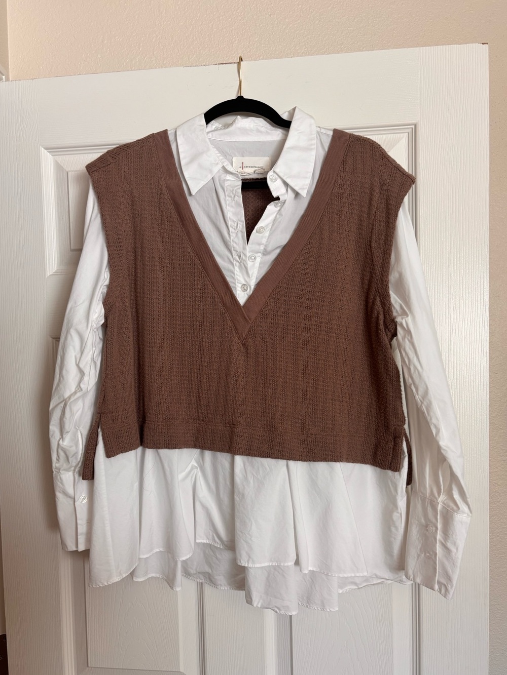 Anthropologie button down top